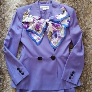 Vintage Christian Dior skirt suit